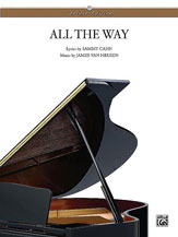 All the Way-Piano/Vocal piano sheet music cover